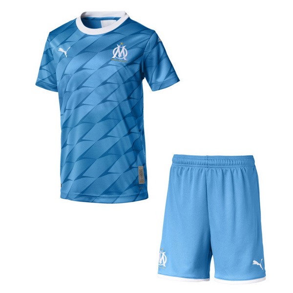 Maillot Football Marseille Exterieur Enfant 2019-20 Azul